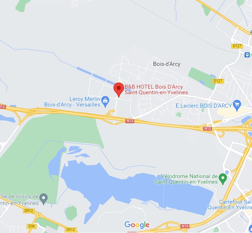 Map B&B Bois d'Arcy